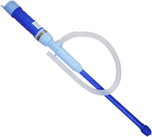 Bomba de agua de diafragma autocebante Electric Oil Pumps Siphon Liquid Transfer Handheld Pump Battery Operated Water Gas Tools Petrol Fuel Portable(Blue) in Saudi Arabia
