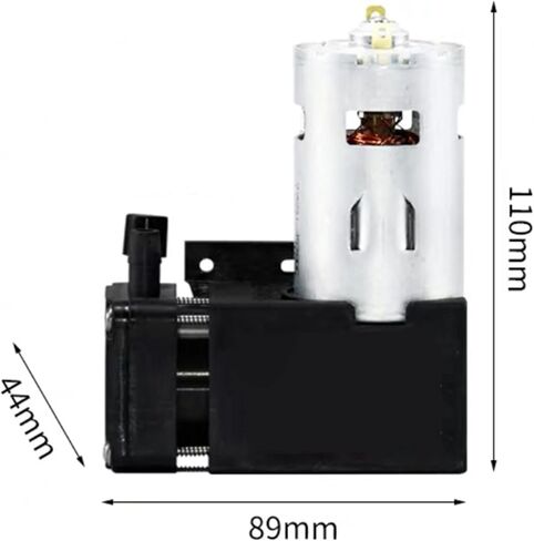 Bomba de Agua de DiAfragma AutoceBante 10L/MIN-40L/MIN الكهربائية المصغرة مضخات الهواء المضخمة ذات الضغط العالي المضخات 80KPa مع حامل (JWP22-C6-DC-12V) in Kuwait