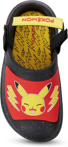 Pokemon Pikachu Boys Clog Sandal - Pikachu ، Charizard ، Squirtle Youth مصبوب Eva Clog Sandal - خفيفة الوزن للراحة طوال اليوم in Saudi Arabia