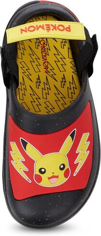 Pokemon Pikachu Boys Clog Sandal - Pikachu ، Charizard ، Squirtle Youth مصبوب Eva Clog Sandal - خفيفة الوزن للراحة طوال اليوم in Saudi Arabia