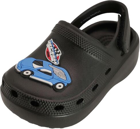 Hot Wheels Toddler Boys' Clogs with Adjustable Strap – Comfortable, Durable Slip-On Shoes for Active Toddlers in Saudi Arabia