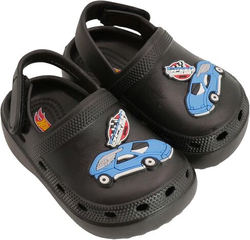 Hot Wheels Toddler Boys' Clogs with Adjustable Strap – Comfortable, Durable Slip-On Shoes for Active Toddlers in Saudi Arabia