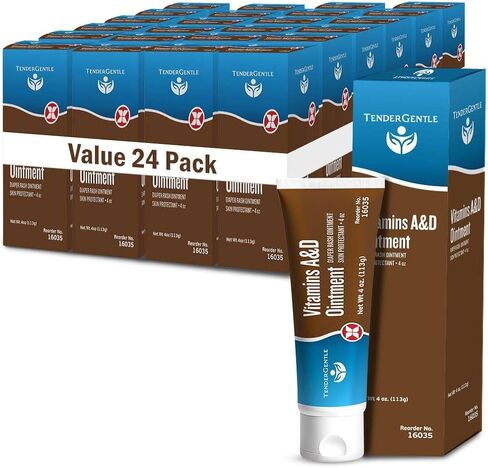 Vitamin A&D Ointment for Baby Diaper Rashes - Pack of 2-4 oz of A and D Ointment for Adults, Seniors, and Babies in Saudi Arabia
