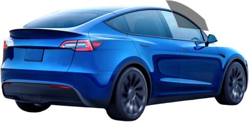 Precut Window Tint Film Front Two Door Windows Film Cars Sun Blocking Protection Privacy Anti Shatter Glass 2 Ply Computer Cut Any Tint Shade for Tesla Model Y 2025 in Kuwait