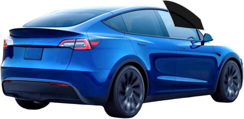 Precut Window Tint Film Front Two Door Windows Film Cars Sun Blocking Protection Privacy Anti Shatter Glass 2 Ply Computer Cut Any Tint Shade for Tesla Model Y 2025 in Kuwait