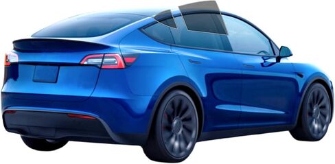 Precut Window Tint Film Front Two Door Windows Film Cars Sun Blocking Protection Privacy Anti Shatter Glass 2 Ply Computer Cut Any Tint Shade for Tesla Model Y 2025 in Kuwait