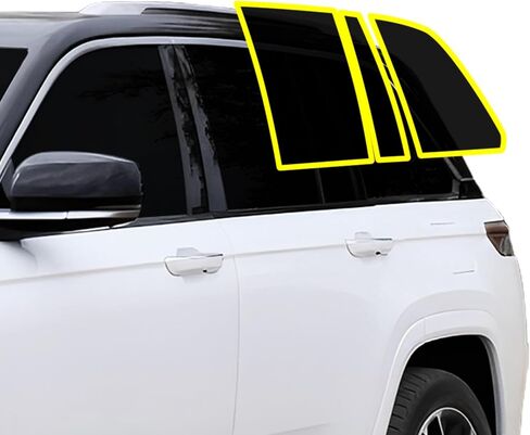BOGAR TECH DESIGNS - Precut Front Premium Nano-Ceramic Window Film Tint Kit Compatible with Jeep Grand Cherokee 2022-2025, 20% in Saudi Arabia