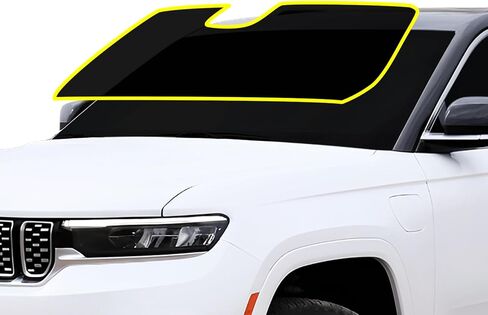 BOGAR TECH DESIGNS - Precut Front Premium Nano-Ceramic Window Film Tint Kit Compatible with Jeep Grand Cherokee 2022-2025, 20% in Saudi Arabia