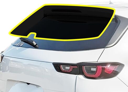 تصاميم Bogar Tech-Precut الخلفية الزجاجية الممتازة النانوية النانوية النانوية النافذة مجموعة Tint Tint متوافقة مع Mazda CX-50 2023+ ، 20 ٪ in Kuwait