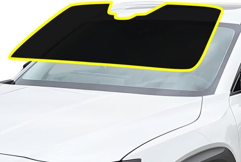 تصاميم Bogar Tech-Precut الخلفية الزجاجية الممتازة النانوية النانوية النانوية النافذة مجموعة Tint Tint متوافقة مع Mazda CX-50 2023+ ، 20 ٪ in Kuwait