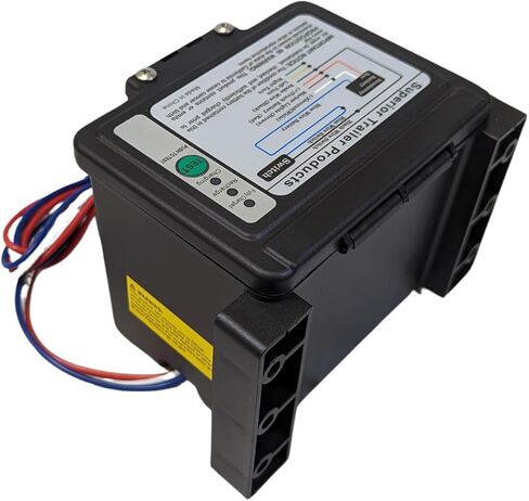 TOP Load Trailer Breakaway Kit مع البطارية ، مفتاح الانفصال ، كابل الانفصال ، صندوق البطارية ، مدمج في الشاحن ، مؤشر شحن LED والأسلاك. ملحقات مقطورة لفرامل مقطورة كهربائية in Kuwait