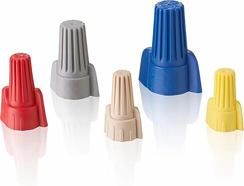 Winged Wire Connectors Nuts 10 PCs, Dicio Twist Wire Cap Electrical Connectors UL Listed Screw-On Connectors Kit 22-8 AWG for Connect Electrical Wiring in Saudi Arabia