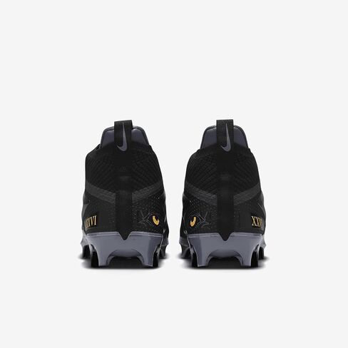 Nike Alpha Menace 4 Elite Saquon Barkley Football Cleats (HF4313-001 ، Black/Light Carbon) Size 9 in Saudi Arabia