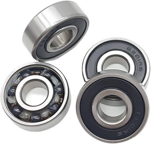 2PCS 6202 2RS CB 15X35X11 mm Hybrid Ceramic Bearing ABEC-7 Industry Motor 6202HC Hybrids Si3N4 Ball Bearings 3NC 6202RS in Kuwait