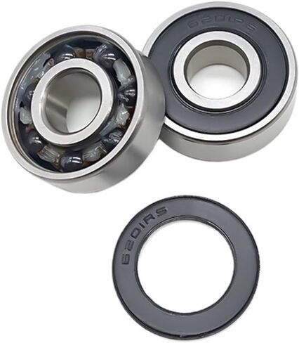 2PCS 6202 2RS CB 15X35X11 mm Hybrid Ceramic Bearing ABEC-7 Industry Motor 6202HC Hybrids Si3N4 Ball Bearings 3NC 6202RS in Kuwait