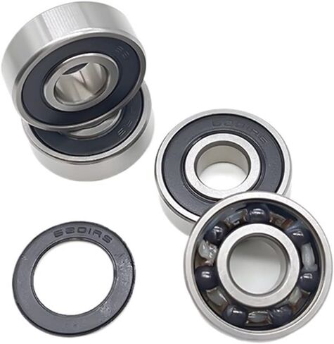 2PCS 6202 2RS CB 15X35X11 mm Hybrid Ceramic Bearing ABEC-7 Industry Motor 6202HC Hybrids Si3N4 Ball Bearings 3NC 6202RS in Kuwait