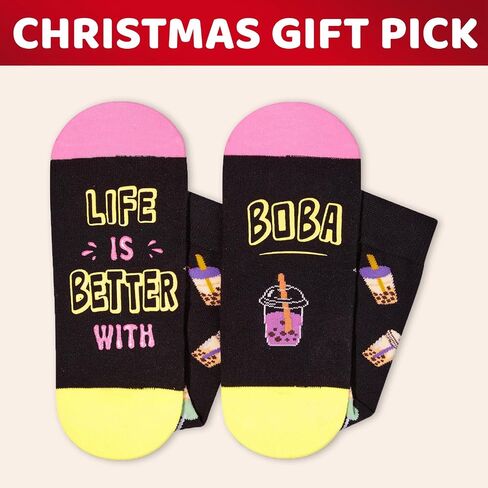 HAPPYPOP Funny Ice Cream Gifts Ice Cream Socks, Teen Girls Gift Ideas, Life Is Better With Ice Cream in Saudi Arabia