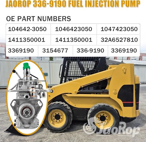 336-9190 مضخة حقن الوقود ناتجة عن كاتربيلر C3.4 3044C محرك المحرك 236B 236B3 242B3 246C 252B 252B3 257B3 259B3 262C2 277C2 279C2 287C2 236B2 252B2 252B2 in Saudi Arabia