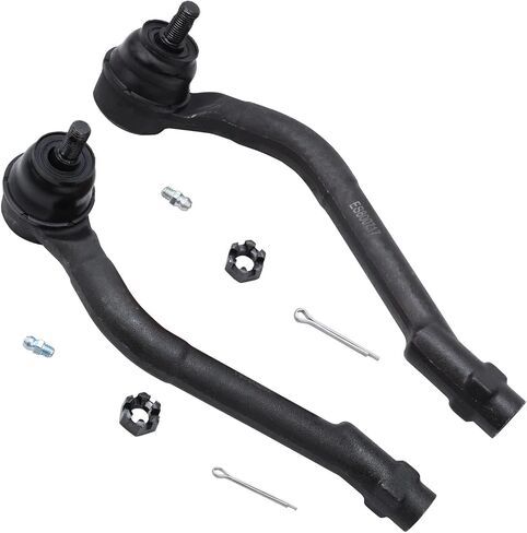 Detroit Axle - Front 6pc Control Arms Kit for Kia Optima Hyundai Sonata Azera Cadenza 2 Lower Control Arms w/Ball Joints 4 Inner & Outer Tie Rods Replacement in Kuwait