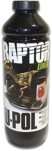 U-Pol Raptor Blue Metallic Urethane Spray-On Truck Bed Priner و Seleture Coating ، 2 لتر in Kuwait