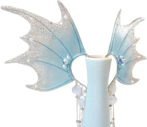 CoBtee Ears Princess Auricular Fins Ear Cuffs Clips Dress up No Piercing Costume Halloween Party Cosplay Women in Saudi Arabia