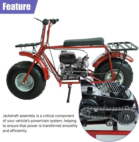 غطاء تجميع ميني دراجة جاكشف مع استبدال الموتر سلسلة لكولمان CT200U in Saudi Arabia