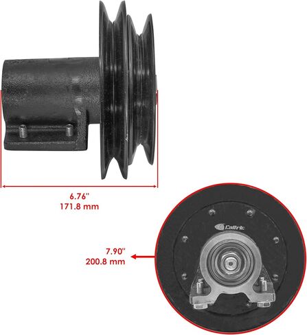 Caltric 72 "مجموعة jackshaft متوافقة مع Exmark LXS25KD725 LAS28KA724 LAS28KA724N in Saudi Arabia