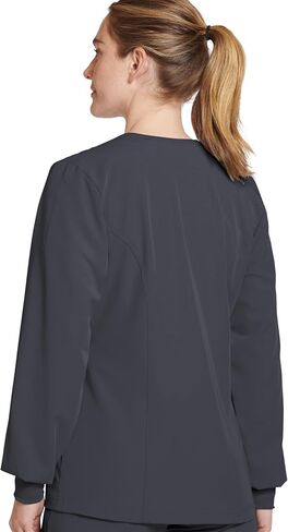 Jockey Women's Scrubs Women’s Classic Round Reckline Snap Jacket Scrub Scrub in Saudi Arabia