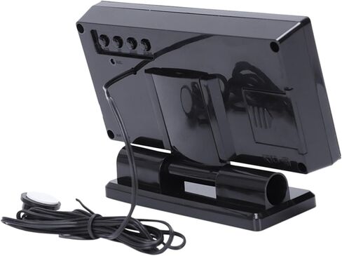 CAR LCD الرقمية متعددة الوظائف على مدار الساعة 12 فولت/24 فولت ميت مقياس الجبال التنبؤ بدرجة الحرارة المنبه 4 في 1 مع كابل 1.5M in Saudi Arabia