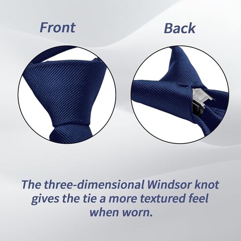 Pre-Tied Boys Necktie 15"x2" with Adjustable Drawcord for Teens, School, Weddings in Saudi Arabia