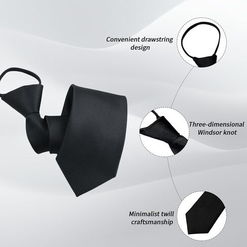 الأولاد المربوون مسبقًا Necktie 15 "x2" مع DrawCord قابل للتعديل للشباب والمدرسة وحفلات الزفاف in Kuwait