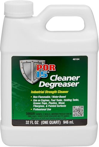 POR-15 Gray Stop Rust Undercoating System, 3 Products, 32 fluid ounces each in Saudi Arabia