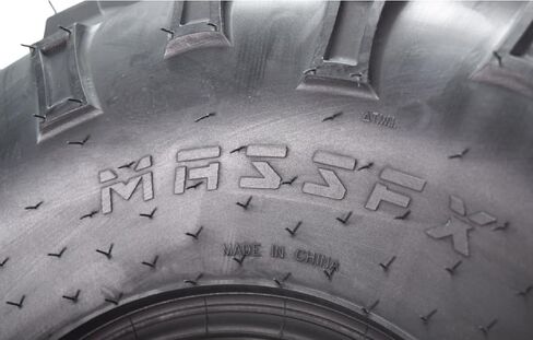 MASSFX 25x8-12 Front (2) & 25x11-10 Rear (2) Tire Set for All-Terrain (ATV), Utility-Task (UTV), and Side-by-Side (SxS) Vehicles - 6-Ply with 1/2" Tread Depth 25x8x12; 25x11x10 (4-Pack) in Saudi Arabia