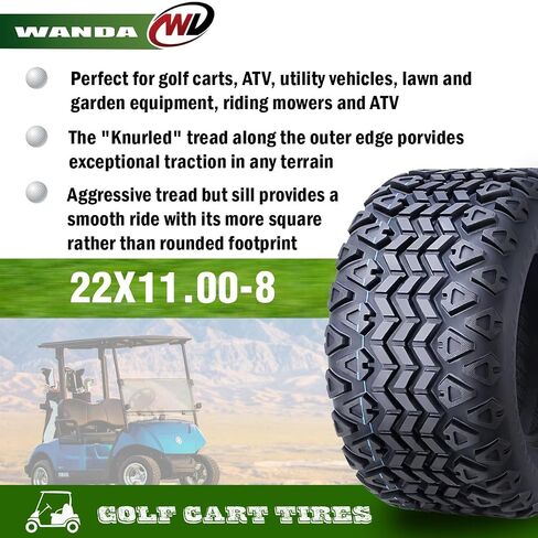 WANDA 23X10.5-12 Golf Cart ATV Tires 4 Ply 23X10.5x12 14034 … in Saudi Arabia