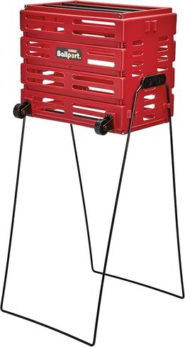 Tourna Ballport Deluxe Tennis Ball Hopper with Wheels - Blue in Kuwait