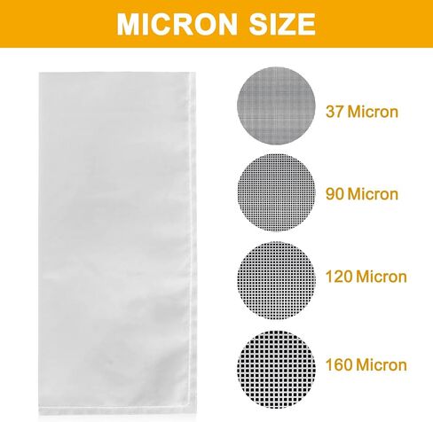 Rosin Bags Filter Bags - 2 x 4.5 inches 37 Micron Rosin Press Bags Screen Bag Sturdy Stitches Not Easy to Blowout 10 Pack in Kuwait