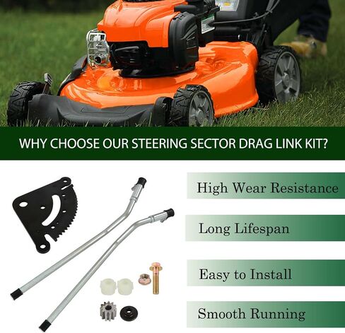 Autoparts قطاع التوجيه قطاع السحب مجموعة أدوات مجموعة John Deere LA100 LA105 LA110 LA120 LA120 LA130 LA135 يحل محل GX21924BLE GX20053 GX21994 GY21250 GY21251 in Kuwait