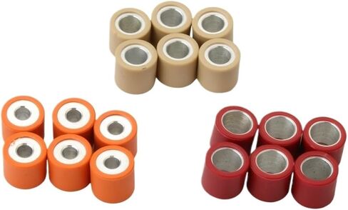 6pcs 19x17mm 5g 7g 9g Variable Speed ​​Roller Weights Fit for 125 150 125cc 150cc(19 x 17mm 9g) in Saudi Arabia