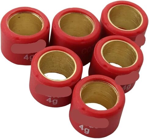 16/13mm Scooter Shifter Roller Set 4g 4.5g 5g 5.5g 6g 6.5g 7g Suitable Fit for 50cc 50(16x13mm 5g) in Saudi Arabia