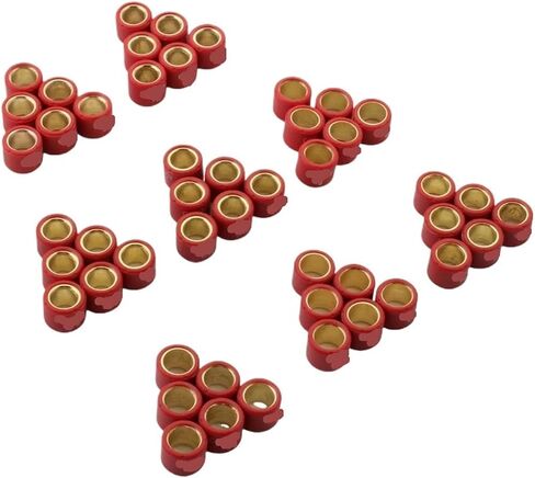 16/13mm Scooter Shifter Roller Set 4g 4.5g 5g 5.5g 6g 6.5g 7g Suitable Fit for 50cc 50(16x13mm 5g) in Saudi Arabia