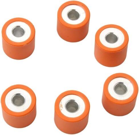 6pcs 19x17mm 5g 7g 9g أوزان أسطوانة السرعة المتغيرة تتناسب مع 125 125cc 150cc (19 × 17mm 9g) in Saudi Arabia