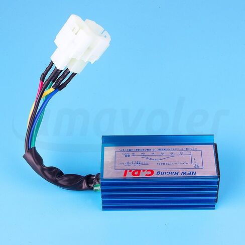 ATMT1-147 GY6 High Performance Racing CDI Box Aftermarket Replacement Parts Fit for 50cc 125cc 150cc 139QMB 152QMI 157QMJ Chinese Scooter Moped Go Kart ATV Quads. in Saudi Arabia