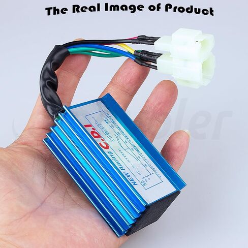 ATMT1-147 GY6 High Performance Racing CDI Box Aftermarket Replacement Parts Fit for 50cc 125cc 150cc 139QMB 152QMI 157QMJ Chinese Scooter Moped Go Kart ATV Quads. in Saudi Arabia