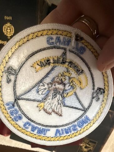 USS CARL VINSON CVN-70 PATCH-دعم البلاستيك in Kuwait