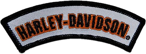 Harley-Davidson 4 بوصة انعكاس مطرزة الروك H-D شعار الخياطة على التصحيح in Saudi Arabia