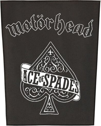XLG Motorhead ace of regades Back Patch Logo Music Jacket Sew on the shection in Saudi Arabia
