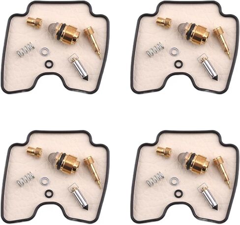 4 Sets Motorcycle Repair Kit Float Needle Replacement Fit for Yamaha for FZS 600 for Fazer 1998 1999 2000 2001 2002 2003 in Kuwait