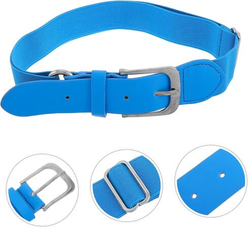Milisten Baseball Softball Elastic Adjustable Belt for Outdoor Sports Faux and Unisex Design for Youth and Adults Comfortable in Saudi Arabia