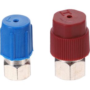 Happyyami 2pcs مجموعة محول مقرنة سريعة للتحويل آمن موثوق بمكيفات الهواء تركيب خرطوم لأنظمة السيارات in Kuwait