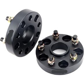 2Pieces 20/30/35/40mm PCD 5x165.1 CB 113.1 Mm Wheel Spacer Adapter 5 Lug Suit Compatible For Land Rover Defender Discovery M16xP1.5(2PCS 25mm Silver) in Saudi Arabia